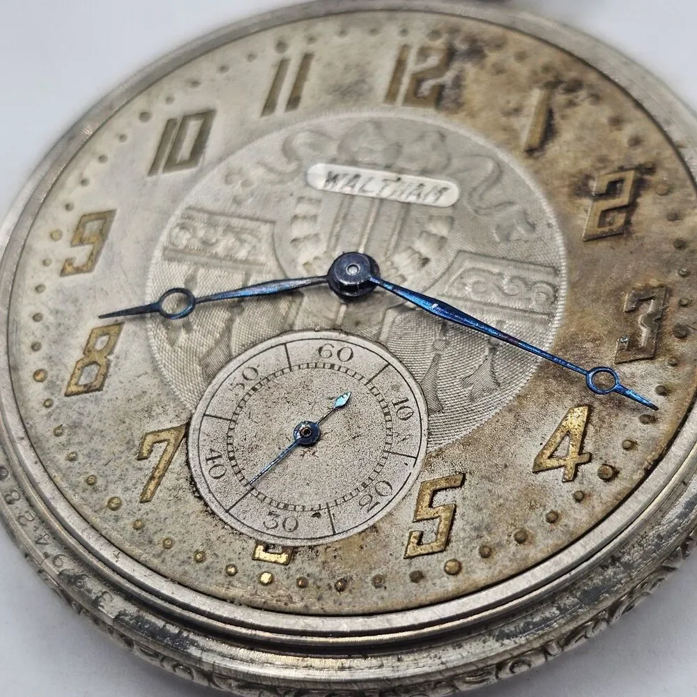 Vintage Waltham 17 Jewel 14kt Gold Filled Pocket Watch